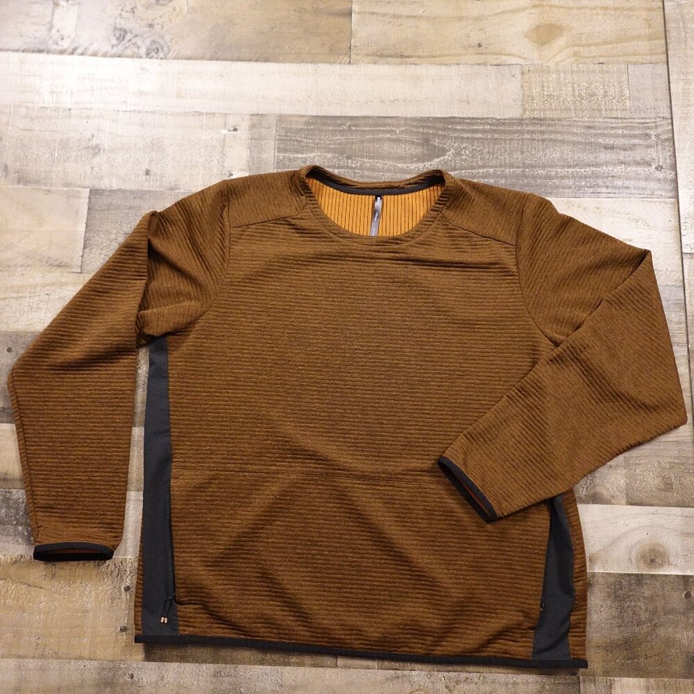 REI Co-op Active Pursuits Long-Sleeve Crew Shirt Men’s XXL Toasted Almond